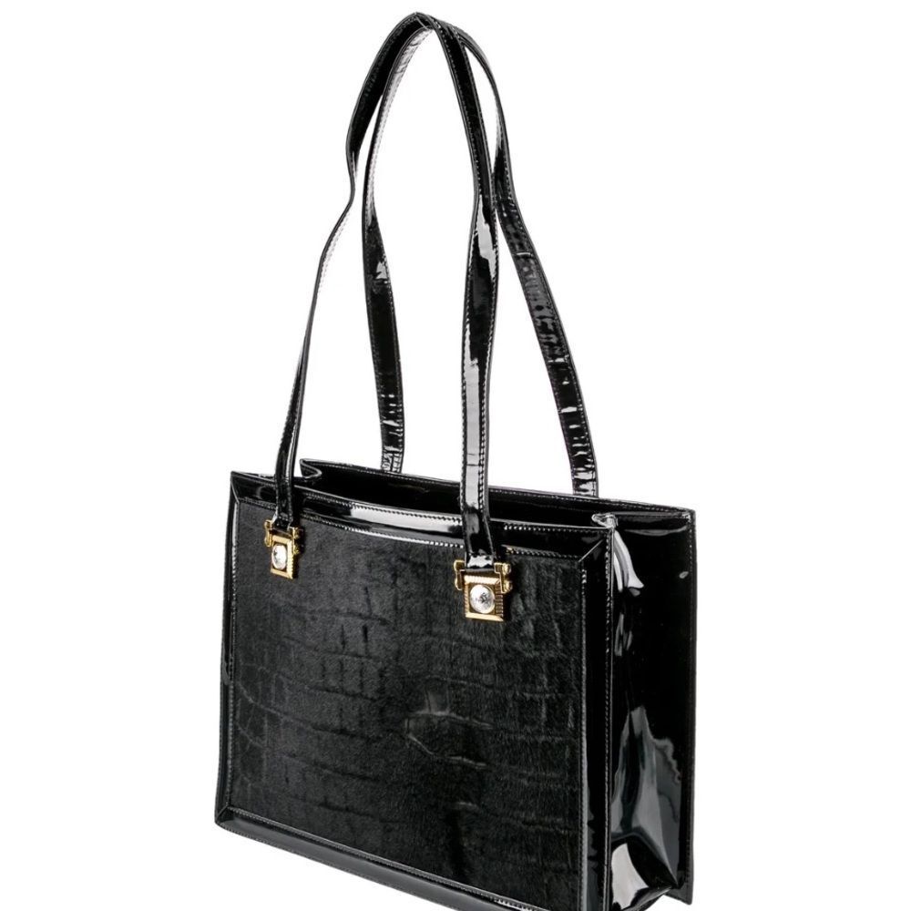 Versace ponyhair tote bag - Picture 6 of 6